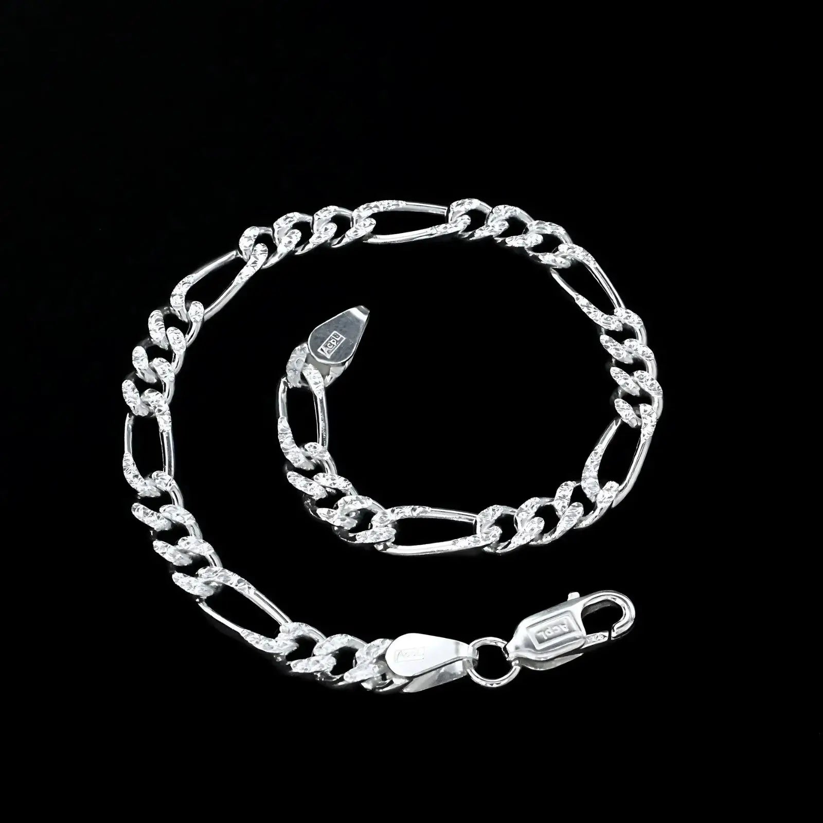 Silver Chain Bracelet For Him
