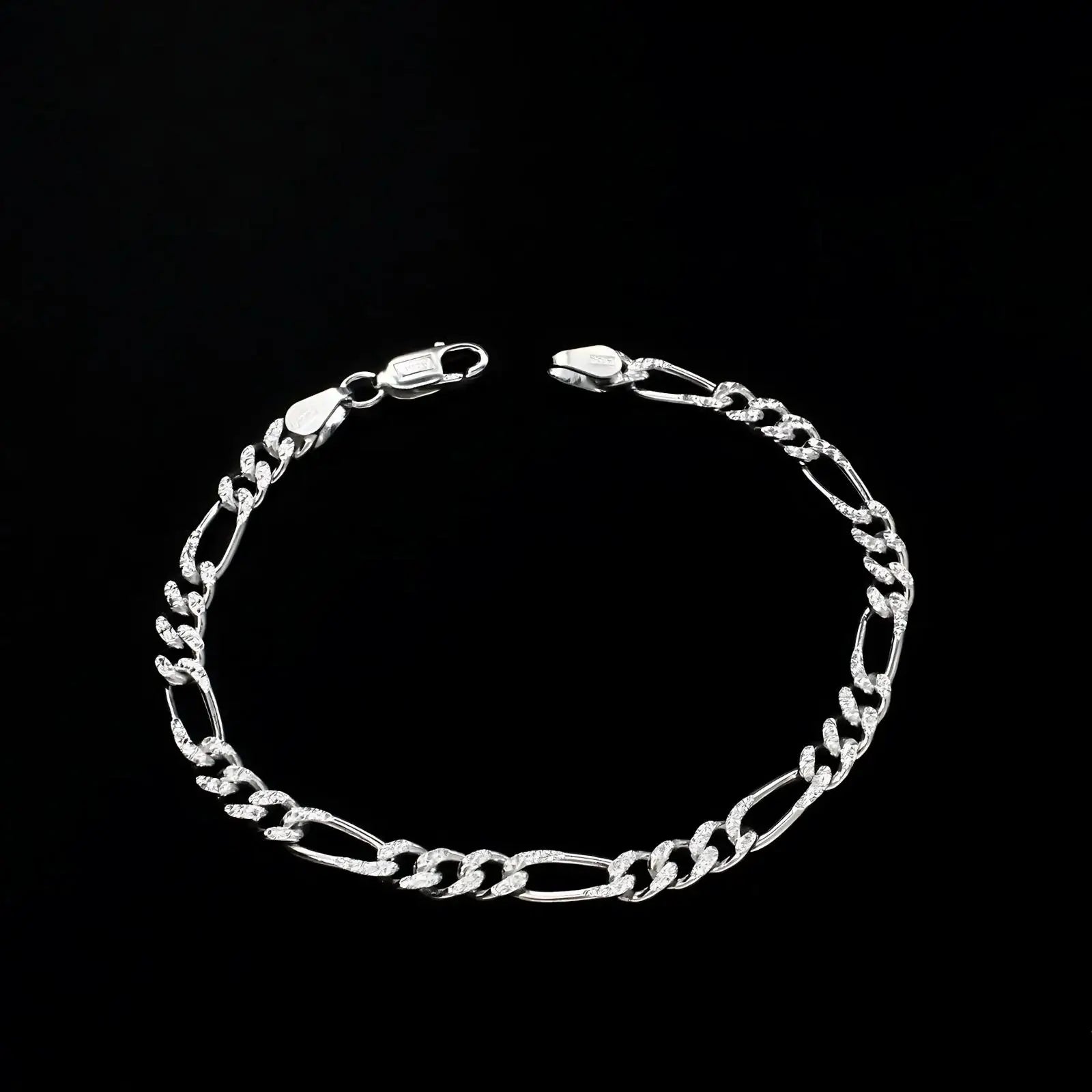 Silver Chain Bracelet For Him