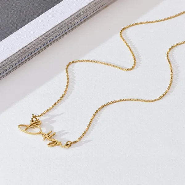 Chic Script Name Necklace