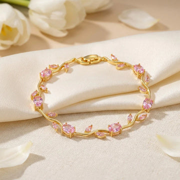 Tulip Petal Bracelet (Stainless Steel)