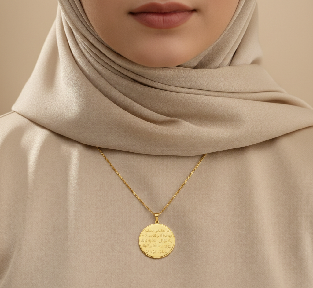 Nad e Ali  Round Necklace