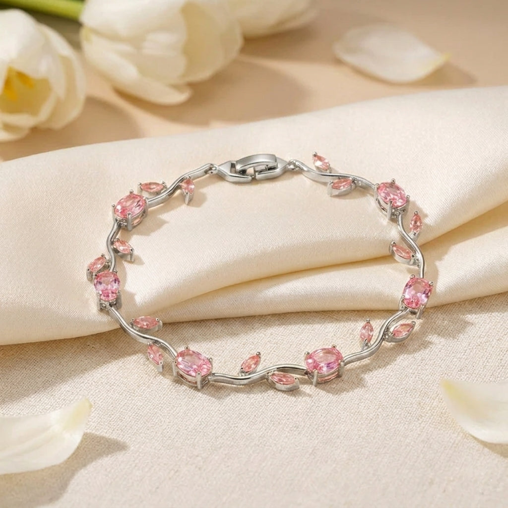 Tulip Petal Bracelet (Stainless Steel)