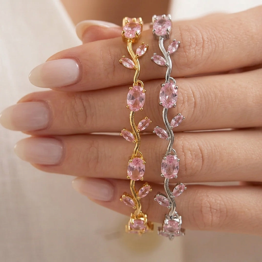 Tulip Petal Bracelet (Stainless Steel)