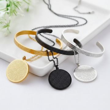 Deal of Two Ayat Ul Kursi Cuff and Necklace