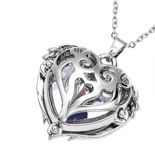 Mystic Heart Pendant Necklace For Women