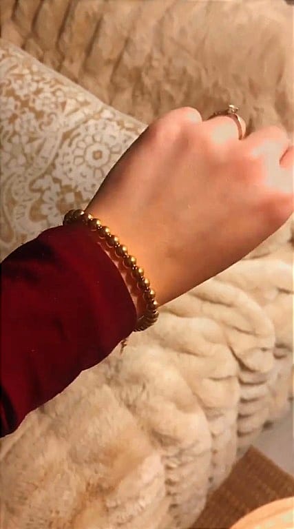 24K Gold Tasbih Bracelet