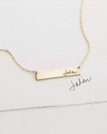 Handwriting Necklace