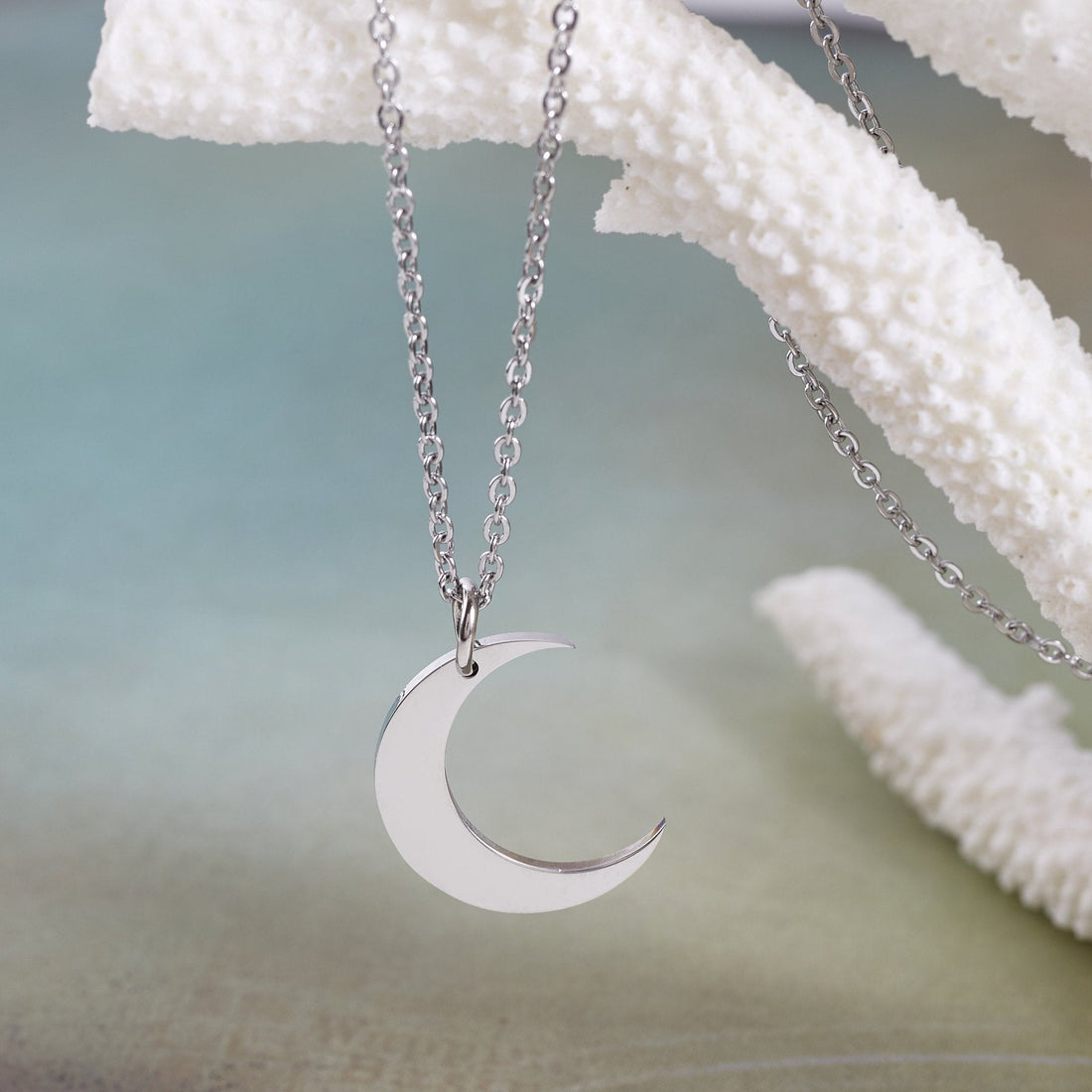 Luxuis Crescent Moon Necklace