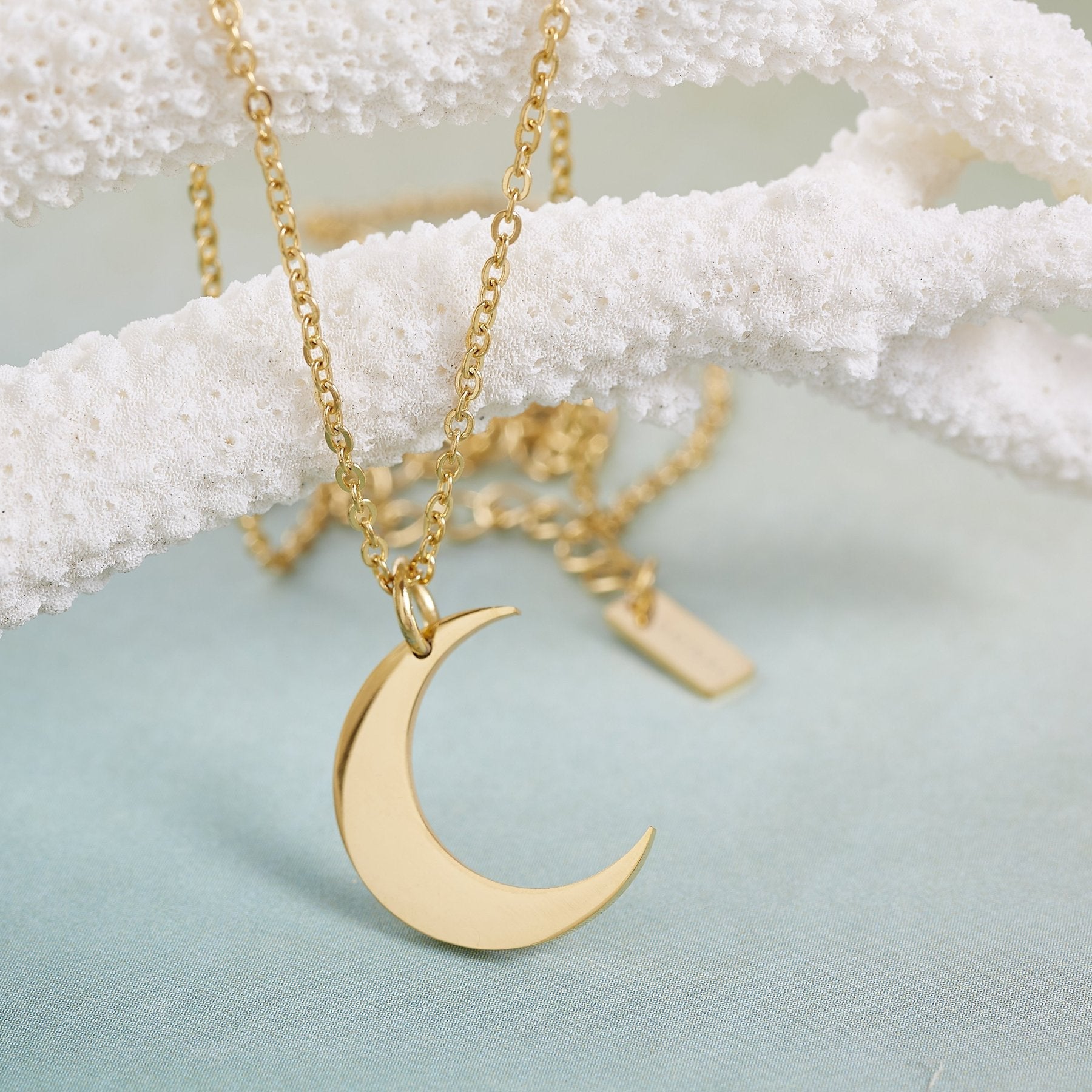 Luxuis Crescent Moon Necklace
