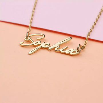 Chic Script Name Necklace