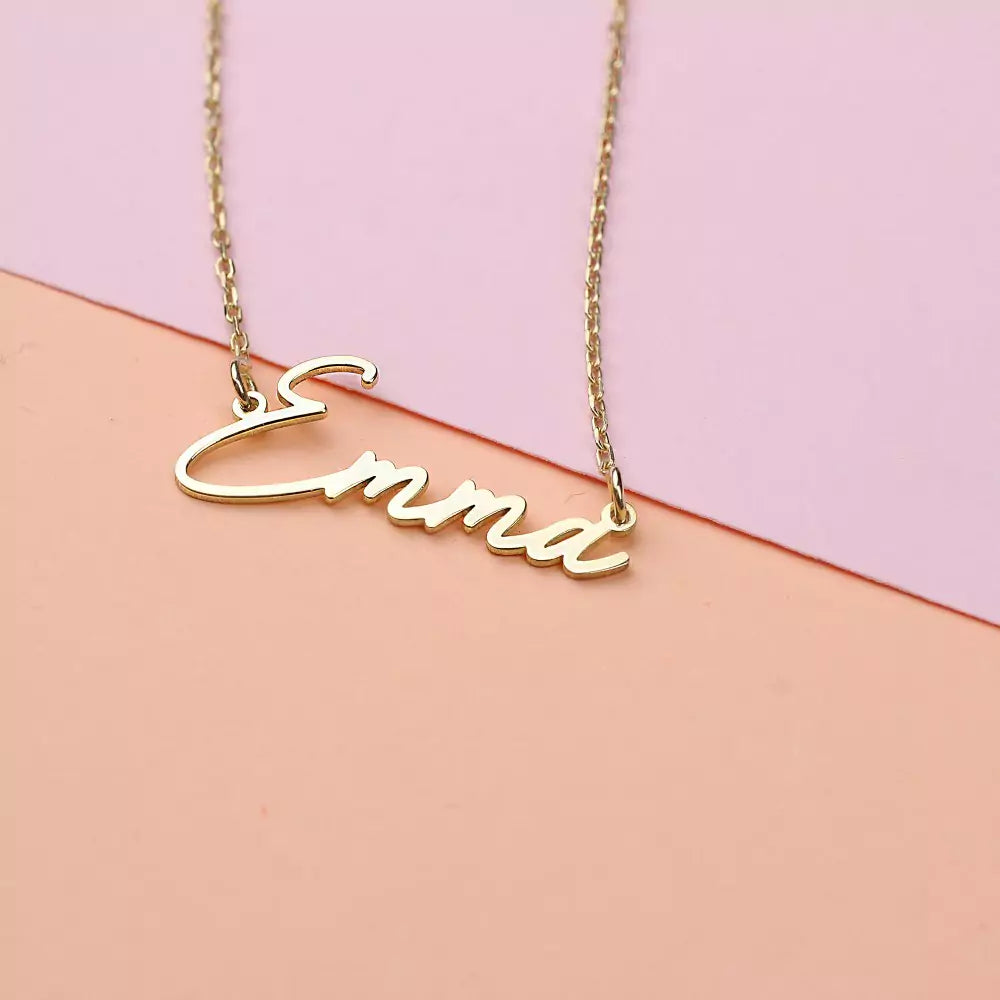 Chic Script Name Necklace