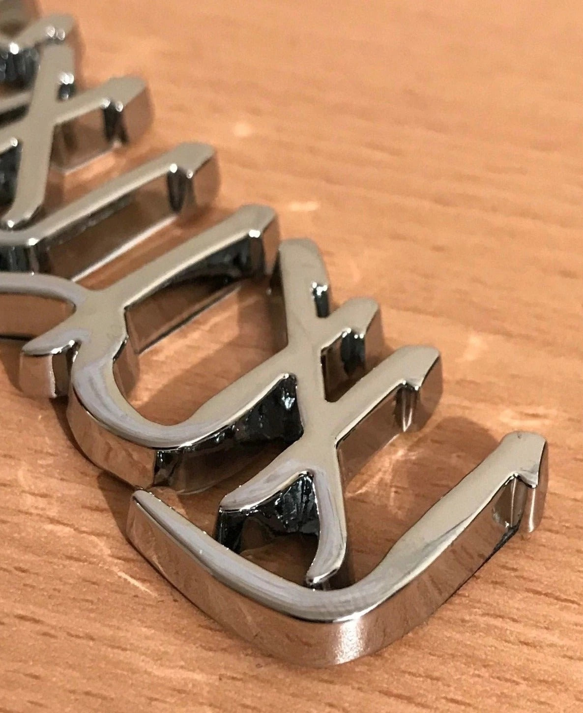 3D Metallic Shahada Kalima Car Badge Sticker (Stainless Steel)