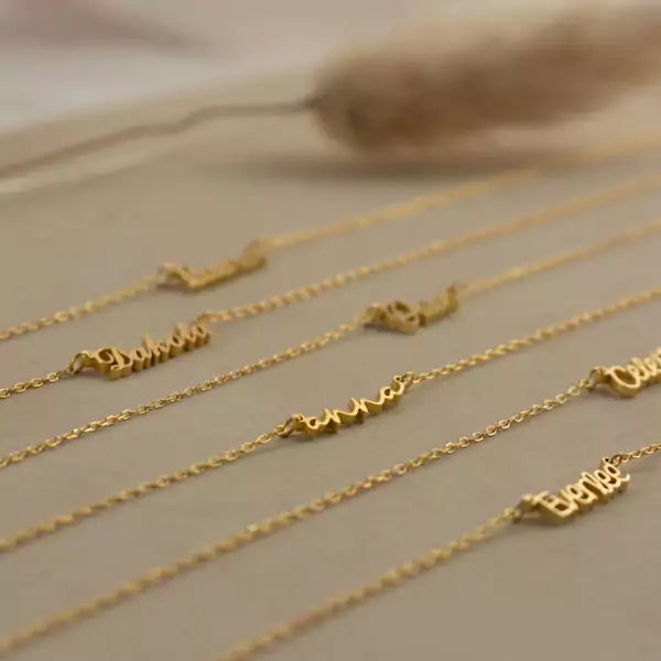 Miniature Name Necklace Elevate Your Design