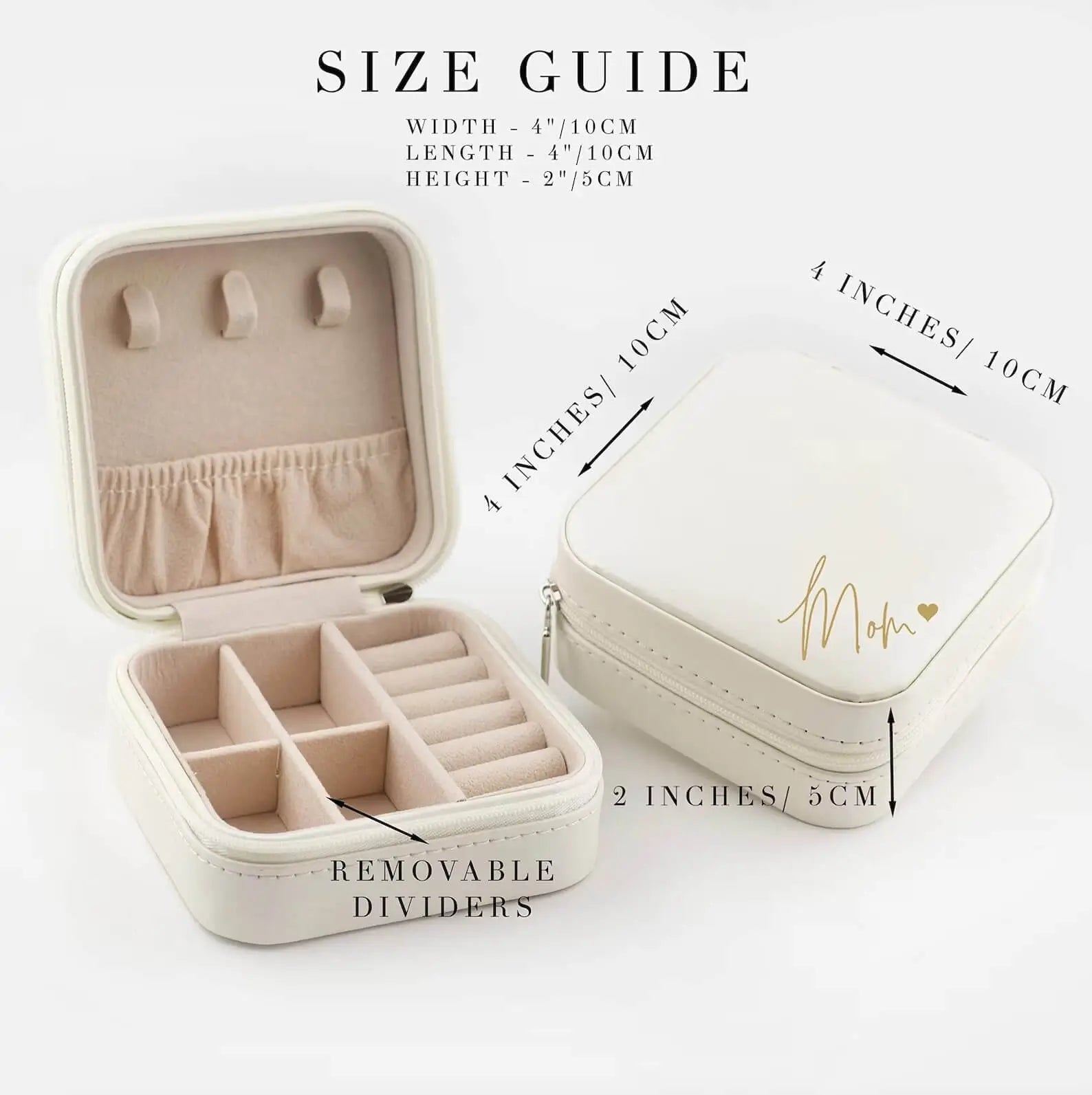 Personalized Travel Jewelry Box