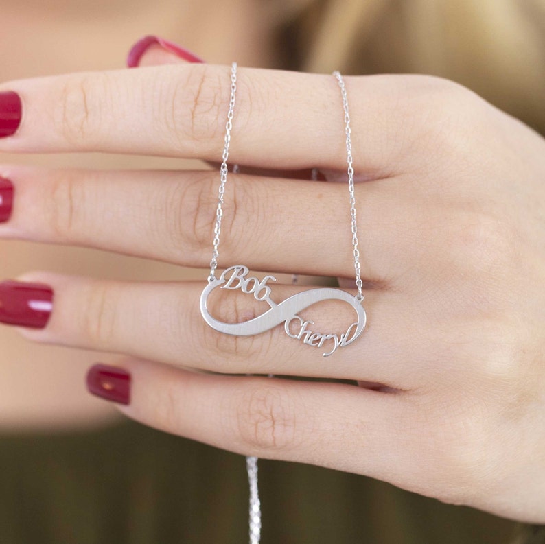 Couple Custom Name Necklace With Date