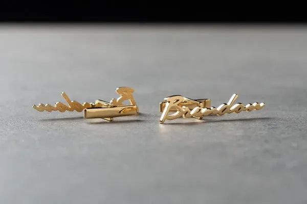 Delicate Personalized Cufflinks