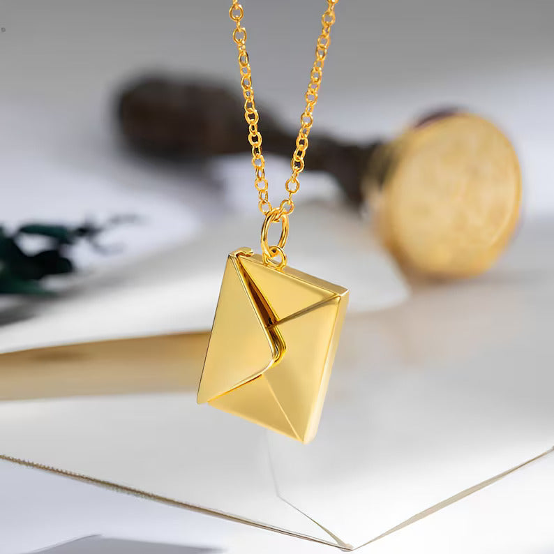 Islamic Envelope Necklace - Stainlesss Steel