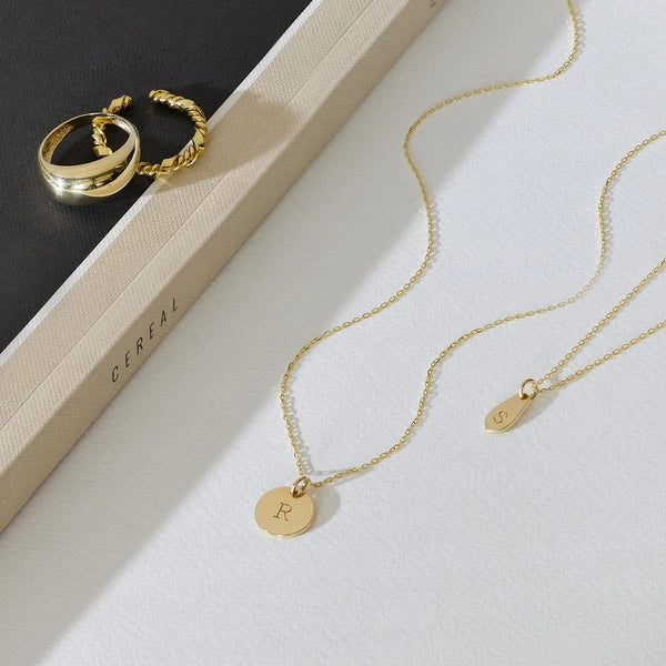 Willow Disc Necklace