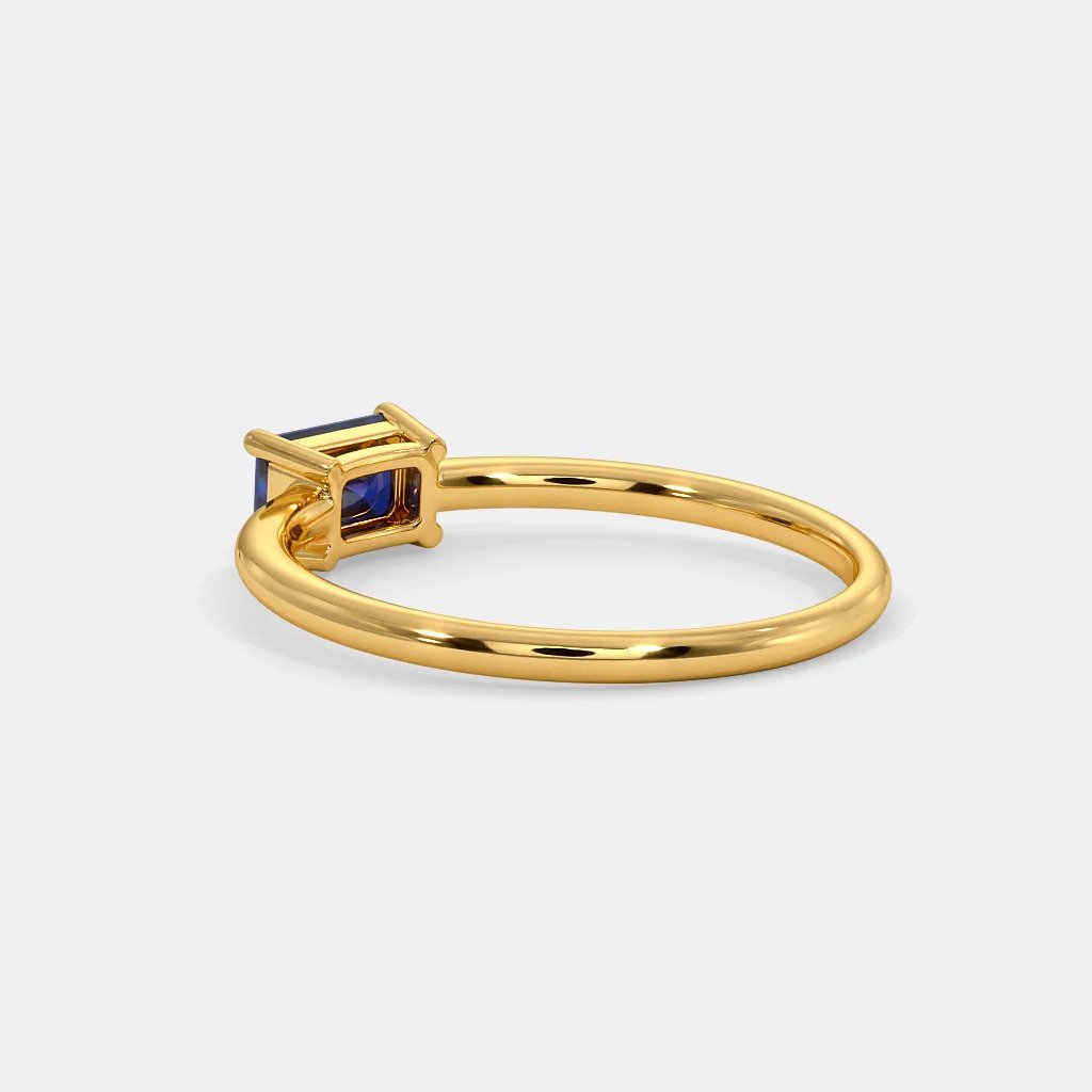 Bluesapphire Cut Ring