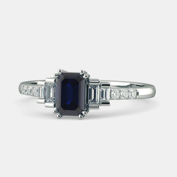 Exemplary Sapphire Bluesapphire Ring
