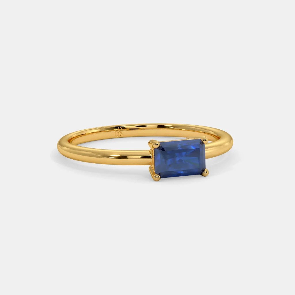 Bluesapphire Cut Ring