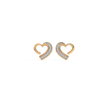 Heart Shaped Earring 925 Silver