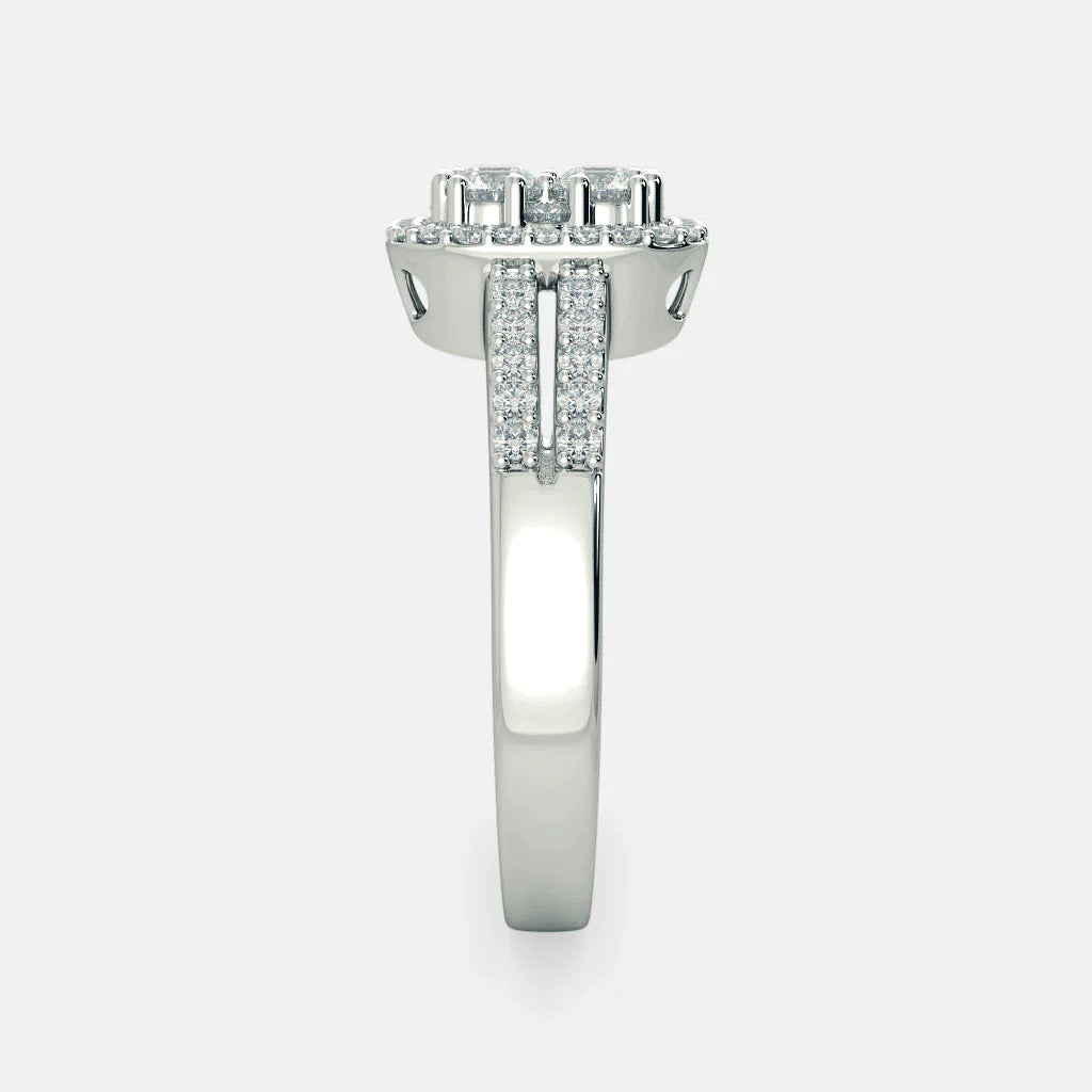 Yanna Inspired Zircon Ring 925 Sterling Silver