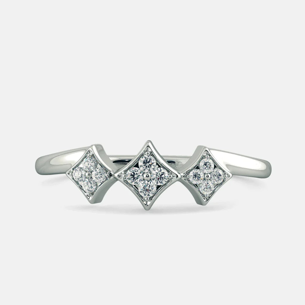 The Pure Symphony Zircon Ring