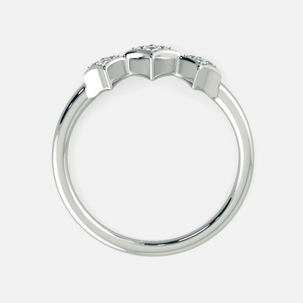 The Pure Symphony Zircon Ring