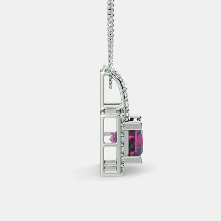 Square Serena Necklace 925 Silver