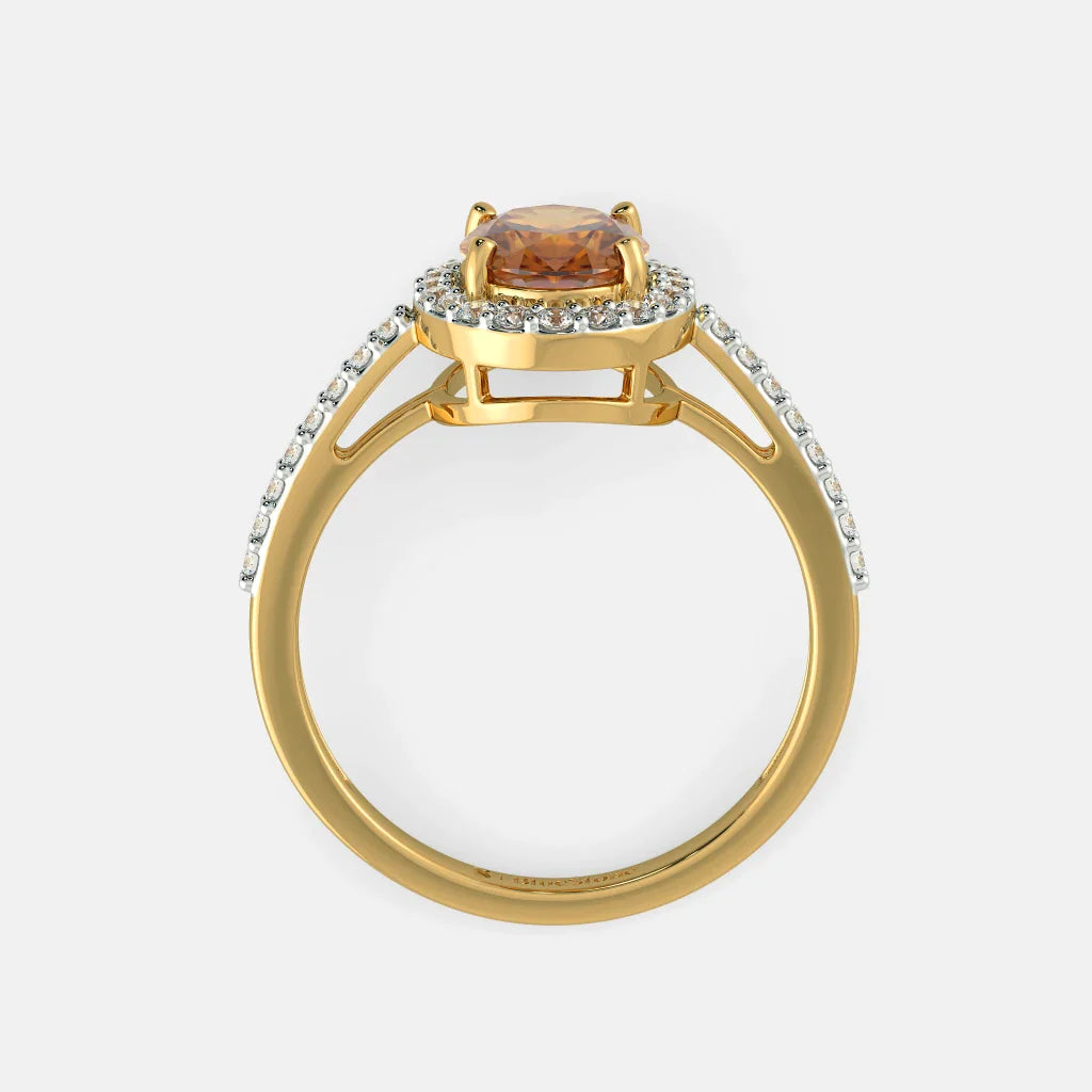 The Citrus Solaris Zircoon Ring