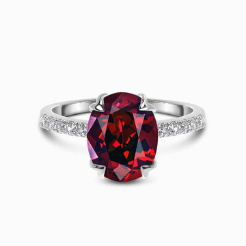 Magic Red Garnet Ring
