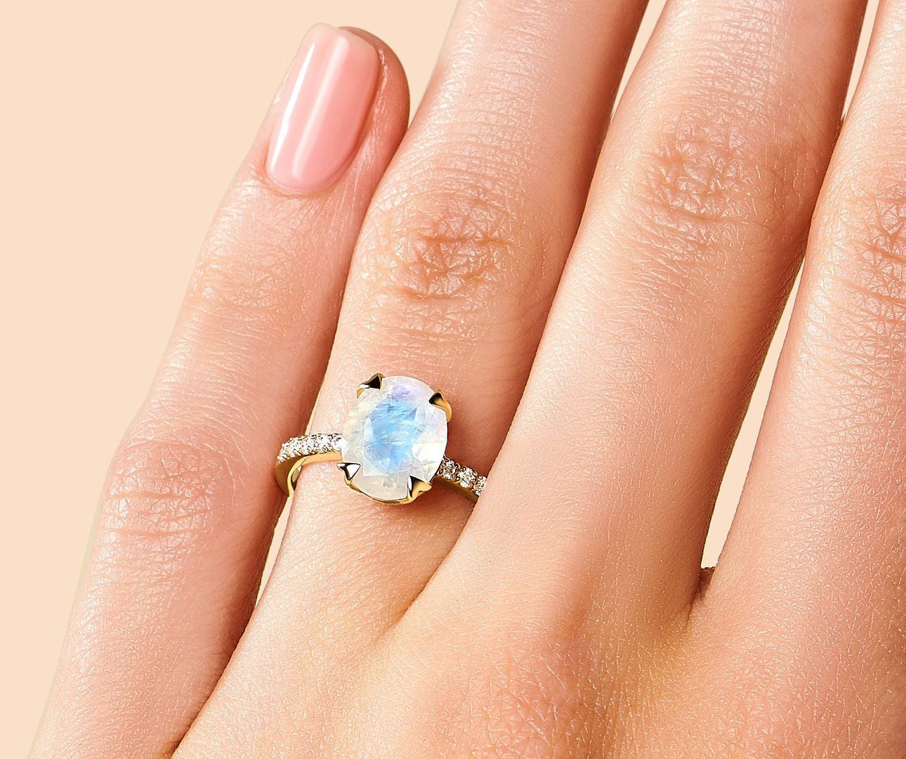Magic Moon Stone Ring