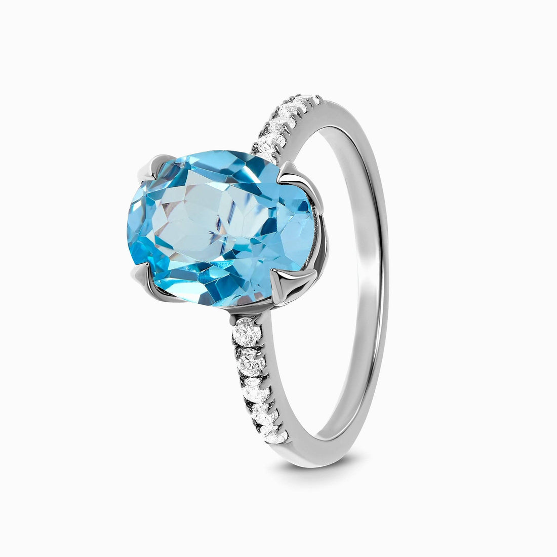 Magic Blue Topaz Ring