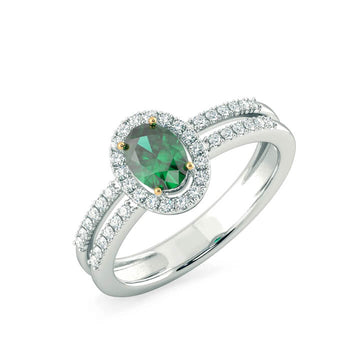 Luxuis Emerald Charm Ring