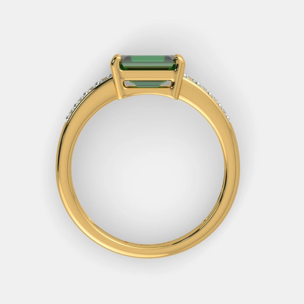 Rohal Emerald Ring 925 Silver