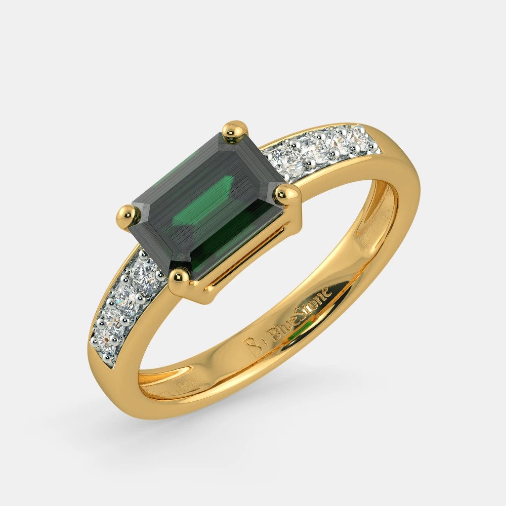 Rohal Emerald Ring 925 Silver