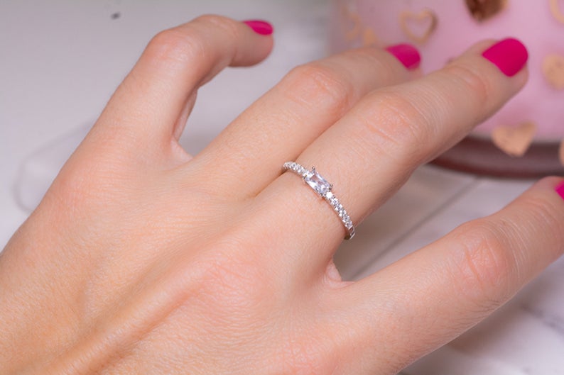 Luxuis Zircon Cut Ring