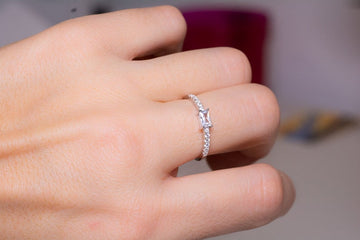 Luxuis Zircon Cut Ring