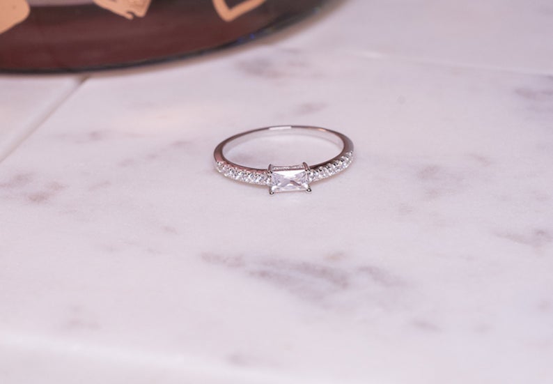Luxuis Zircon Cut Ring