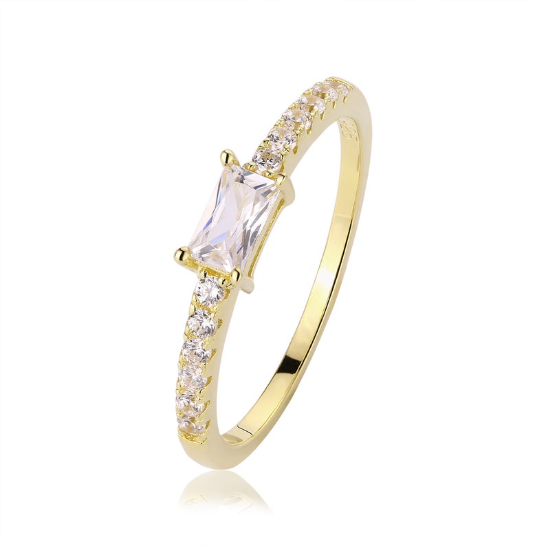 Luxuis Zircon Cut Ring