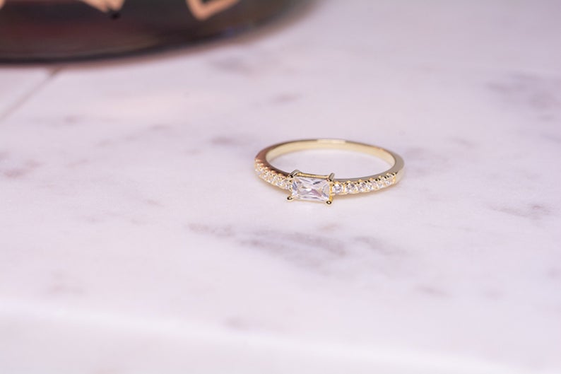 Luxuis Zircon Cut Ring