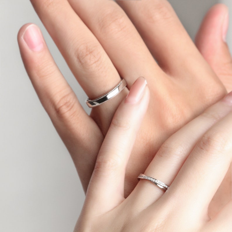 Diamond Eternity Couple Ring